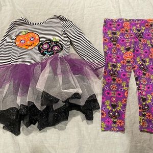 4T Halloween two piece outfit